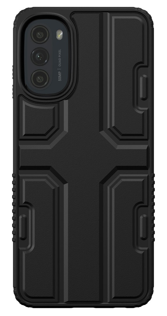 Quikcell moto g 5G OPERATOR Series Rugged Case - Armor Black